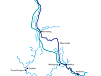 Verlauf Main-Donau-Kanal | © Wasserstraßen- und Schifffahrtsamt Nürnberg Verlauf Main-Donau-Kanal | © Wasserstraßen- und Schifffahrtsamt Nürnberg